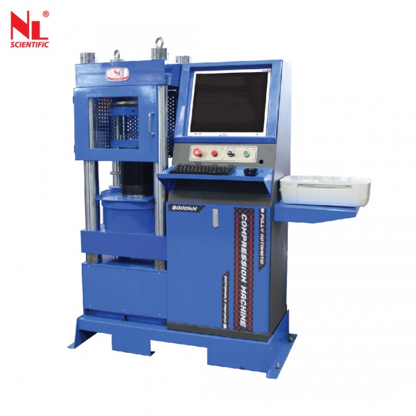 COMPUTERIZED COMPRESSION MACHINE 3000 kN (FULLY AUTOMATIC)