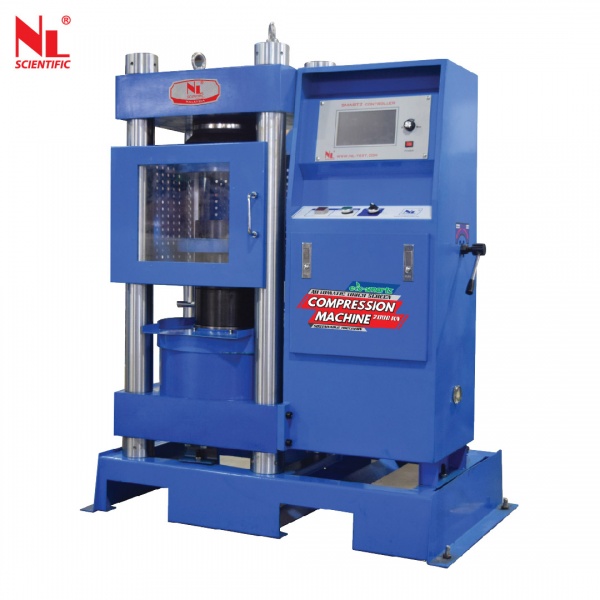 ECO-SMARTZ AUTOMATIC TOUCH SCREEN COMPRESSION MACHINE 2000 kN